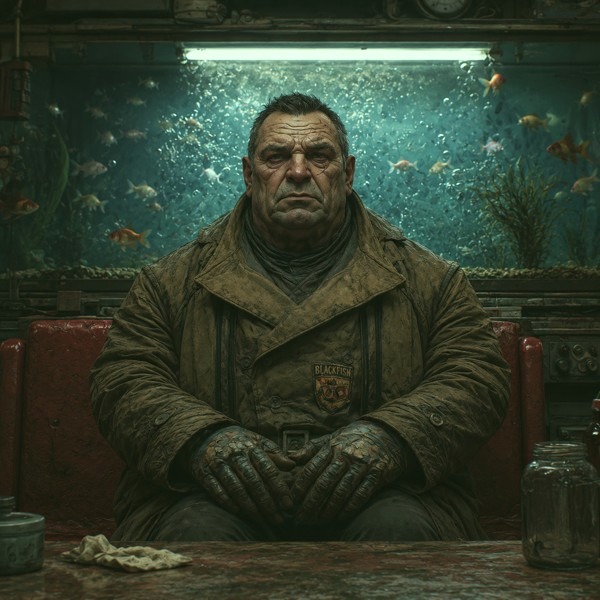 Baronies faction - a smug industrial boss in a red-lit room